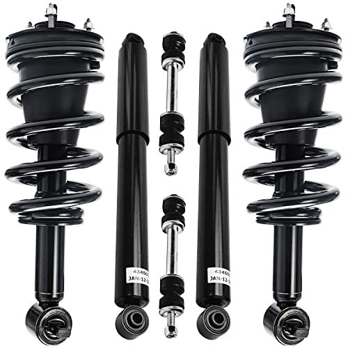 Detroit Axle - 6pc Struts Shocks Kit for 14-18 Chevy...