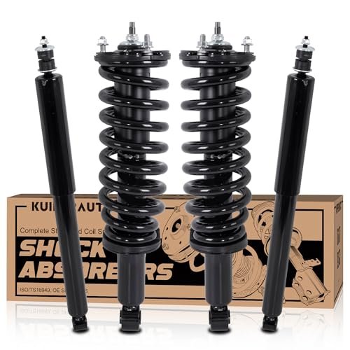 KUIPERAUTO Front and Rear Struts Complete Assembly Shocks...