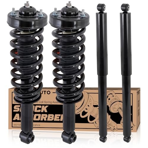 KUIPERAUTO Front+Rear Strut Shocks Assembly Compatible with...