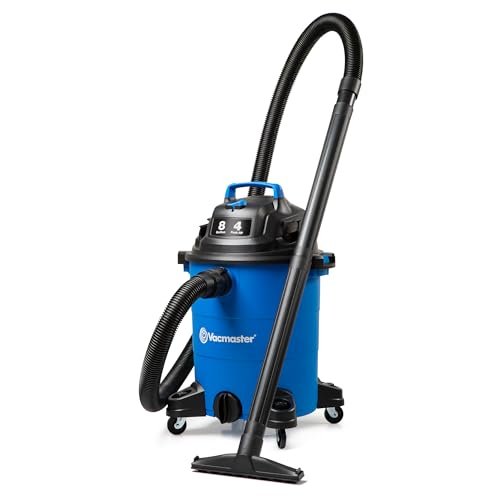 Vacmaster Blue Edition 8-Gallon* 4 Peak HP Wet/Dry Vacuum–...