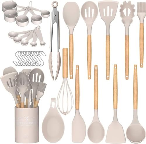 Umite Chef Kitchen Cooking Utensils Set, 33 pcs Non-Stick...
