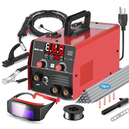 XR MARKET 160Amp 3 IN 1 Welder, Flux Core Welder/Lift...