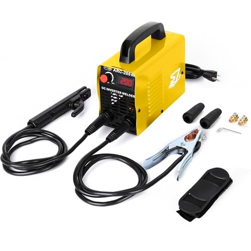Welding Machine, 110V Plug, 200Amp Power,Beginner Welder...