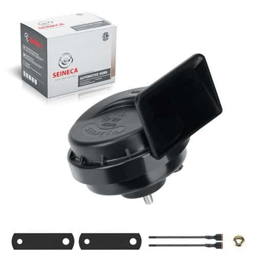 SEINECA Car Single Horn Loud Waterproof 12V High Tone...