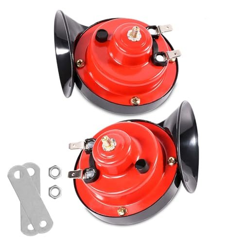 300DB Super Loud Train Horns For Truck, 2pcs 12V Car...