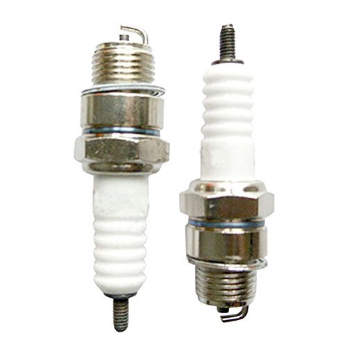 JRL 2pcs Spark Plug For 49cc 60cc 66cc 80cc 2...