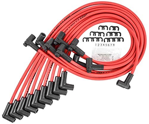 JEGS Red Hot Pow’r Wires | 8mm | Made in...