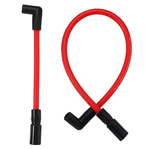 Motoforti 2 Pcs 10.4mm 10mm Spark Plug Wire Kit for...