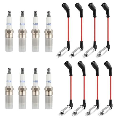 16PCS Spark Plugs and Wires Set Replacement OEM#...