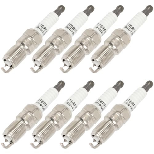 SCITOO Platinum Iridium Spark Plugs 4477 for Ford for...