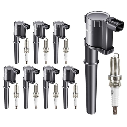 GPMMWPG Ignition Coil Pack and Spark Plugs Compatible with...