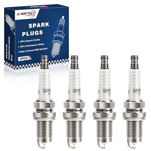 Iridium Spark Plugs 4 Pack 6994 IZFR6K11 Compatible with...