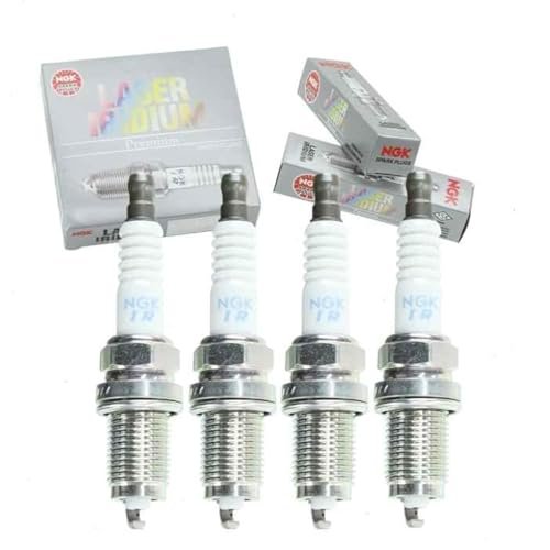 4 pc NGK Laser Iridium Spark Plugs compatible with Honda...