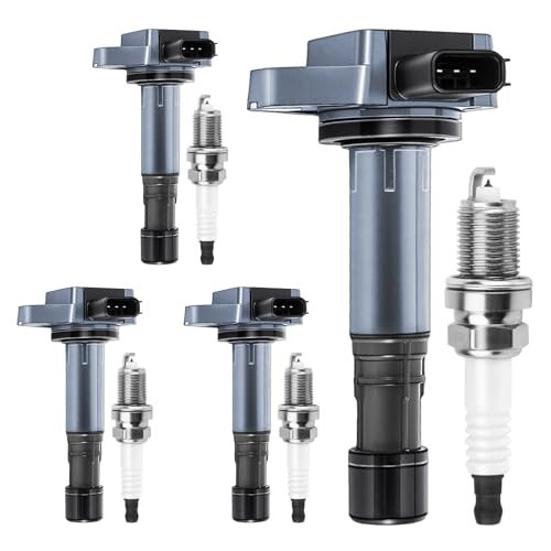 Ignition Coils Pack UF400 & Iridium Spark Plugs 1.7L...