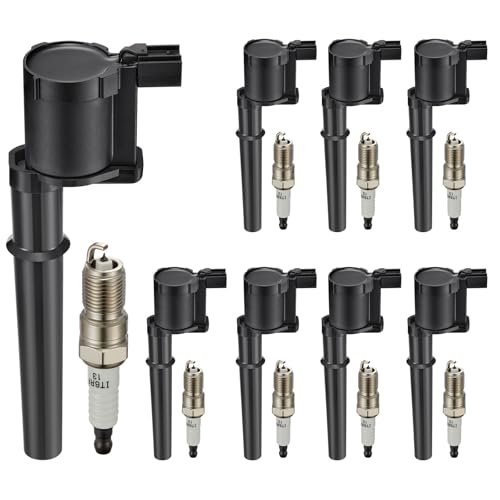 SYKRSS Set of 8 Ignition Coil Pack UF191 and Iridium...