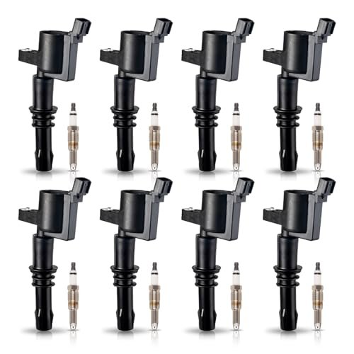ENA 8 Ignition Coil Pack and Iridium Spark Plug Set...