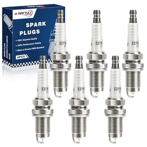 Iridium Spark Plugs 6 Pack 6994 Compatible with Honda...