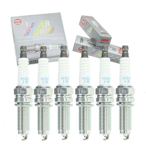 6 pc NGK Laser Iridium Spark Plugs compatible with Honda...