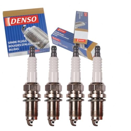 4 pc DENSO Standard Spark Plugs compatible with Honda...