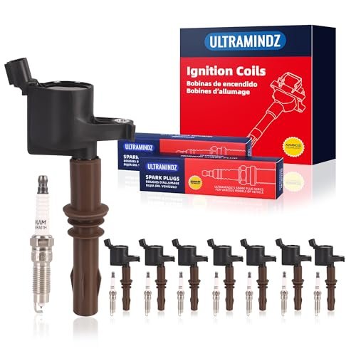 Ignition Coils & Spark Plugs for Ford 5.4L 4.6L F150...