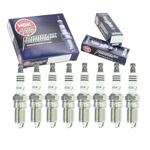 8 pc NGK Iridium IX Spark Plugs compatible with Ford...