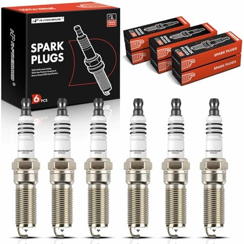 A-Premium Iridium Platinum Spark Plugs Compatible with Ford...