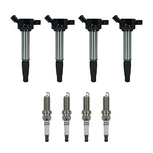 Marsram Ignition Coil Pack UF596 & Double Iridium Spark...