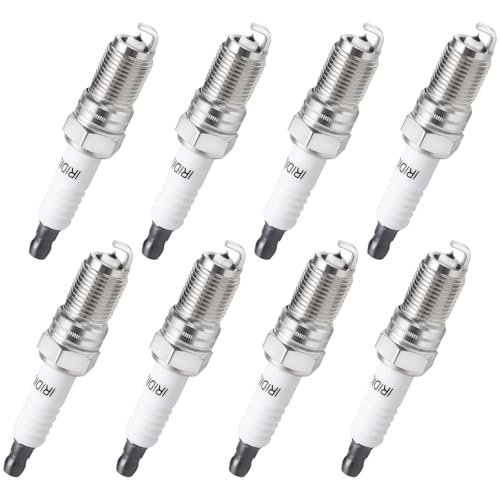 Iridium Spark Plugs 8 Pack Compatible with Chevrolet...