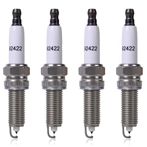 Iridium Platinum Spark Plugs 92422 Compatible with Hyundai...