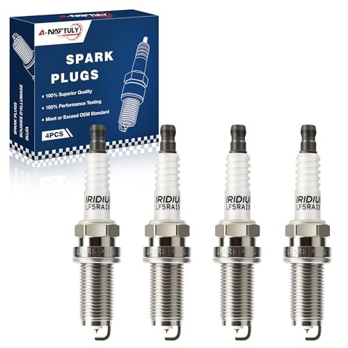 Iridium Spark Plugs 4 Pack 4469 LFR5AIX-11 Fits for 2.5...