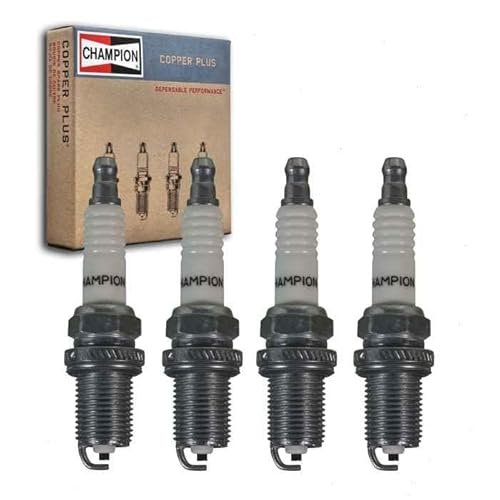 4 pc Champion Copper Plus Spark Plugs compatible with...