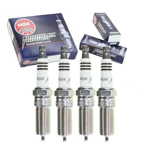 4 pc NGK Iridium IX Spark Plugs compatible with Chevrolet...