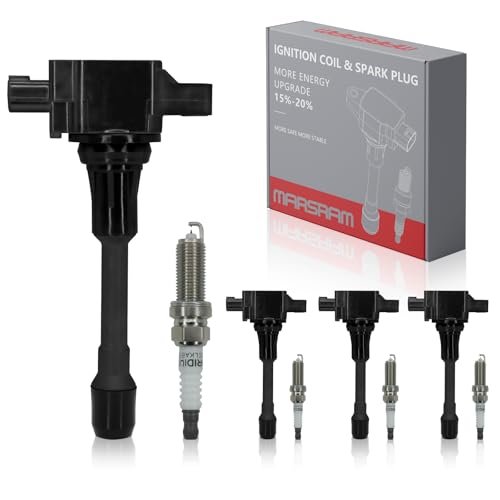 Marsram Ignition Coil Pack UF549 and Spark Plug 9029 Fits...