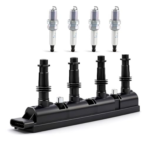 UF669 Ignition Coil Pack & 1675 Spark Plug Compatible...