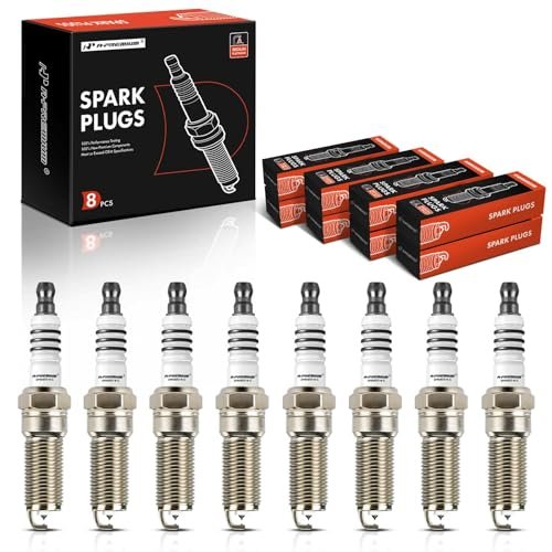 A-Premium Iridium & Platinum Spark Plugs Compatible with...