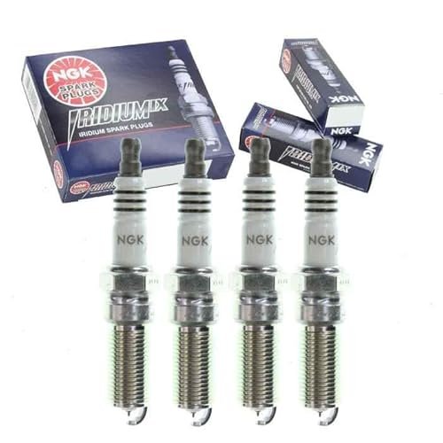 4 pc NGK Iridium IX Spark Plugs compatible with Ford...