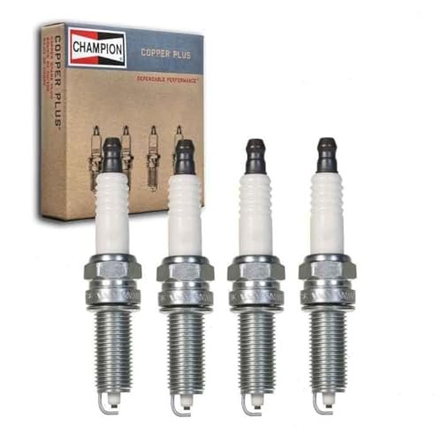 4 pc Champion Copper Plus Spark Plugs compatible with...