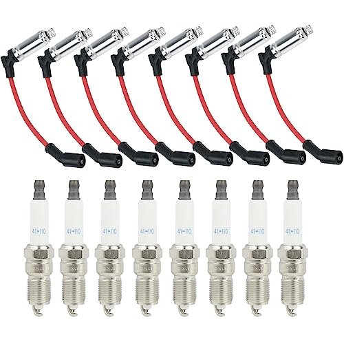 41-110 Iridium Spark Plugs & M8-48322 Spark Plug Wires...