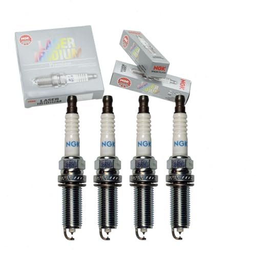 4 pc NGK Laser Iridium Spark Plugs compatible with Honda...