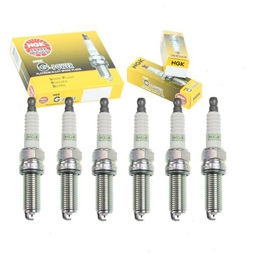 6 pc NGK G-Power Spark Plugs compatible with Honda Accord...
