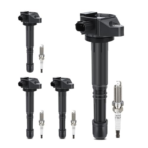 UF712 Ignition Coil & 93501 Double Iridium Spark Plug For...