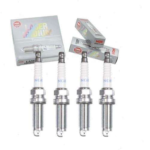 4 pc NGK Laser Iridium Spark Plugs compatible with Honda...