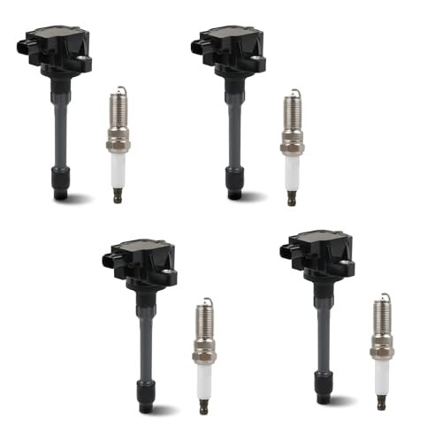 JDMON Ignition Coils Pack and Spark Plug Compatible with...