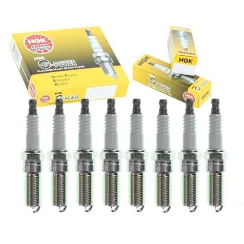 8 pc NGK G-Power Spark Plugs compatible with Chevrolet...