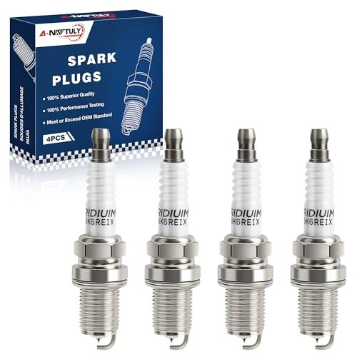 Iridium Spark Plugs 4 Pack 7092 BKR6EGP Fit for Toyota...