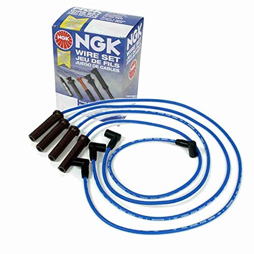 NGK Spark Plug Wire Set Compatible with Chevrolet S10...