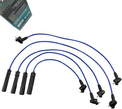 High Performance Racing Spark Plug Wire Set Compatible with...