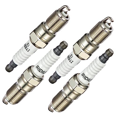 BDFHYK Set of 4 Iridium Spark Plug Compatible with Chevy...