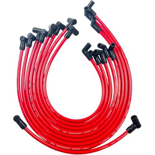 LLANNDER 10mm High Performance Spark Plug Wire Set...