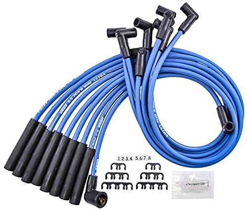 JEGS Blue Ultra Pow’r Wires | 8.5mm | Made In...